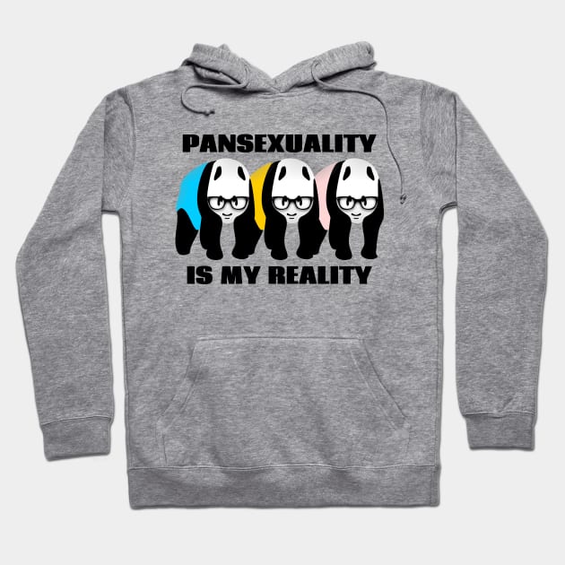 Pansexuality is my reality Hoodie by mailboxdisco